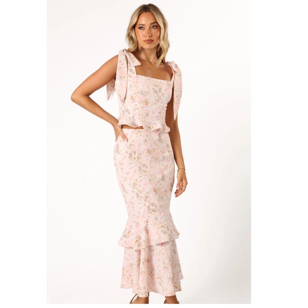 Two Piece Set Petal & Pup Kara  Women's Crop Top & Skirt